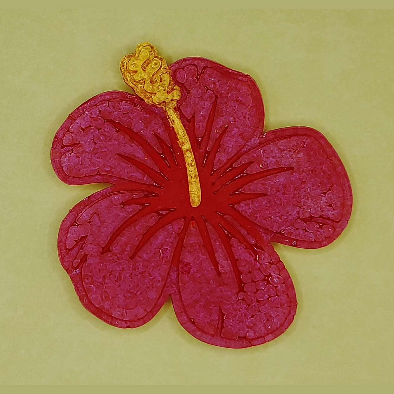 Hibiscus Flower - Silicone Freshie Mold