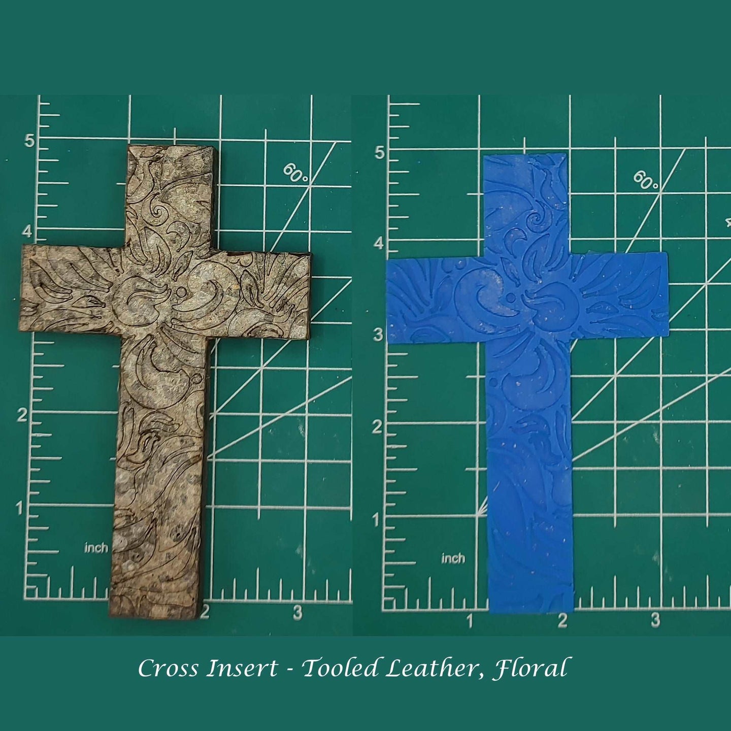 Cross Inserts - Silicone Freshie Mold