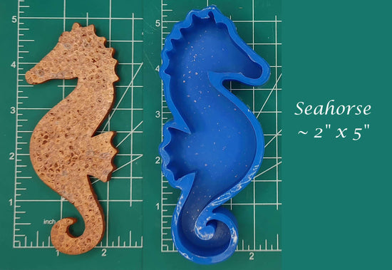 Seahorse - Silicone freshie mold