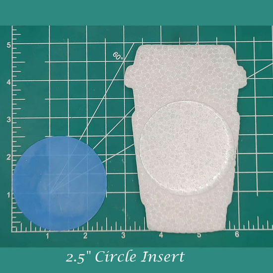 Circle Inserts for any mold - Silicone Freshie Mold