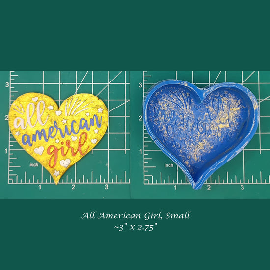 All American Girl - Silicone Freshie Mold