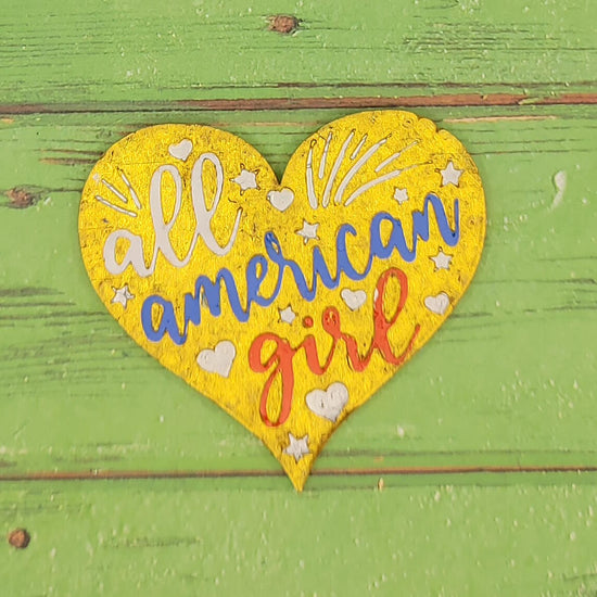 All American Girl - Silicone Freshie Mold