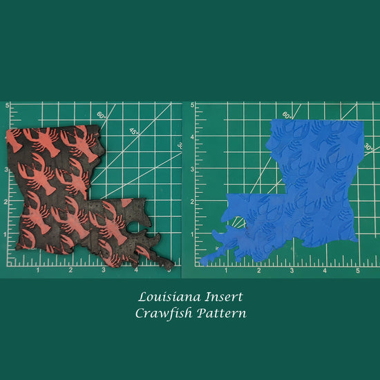 Louisiana Inserts - Silicone Freshie Mold