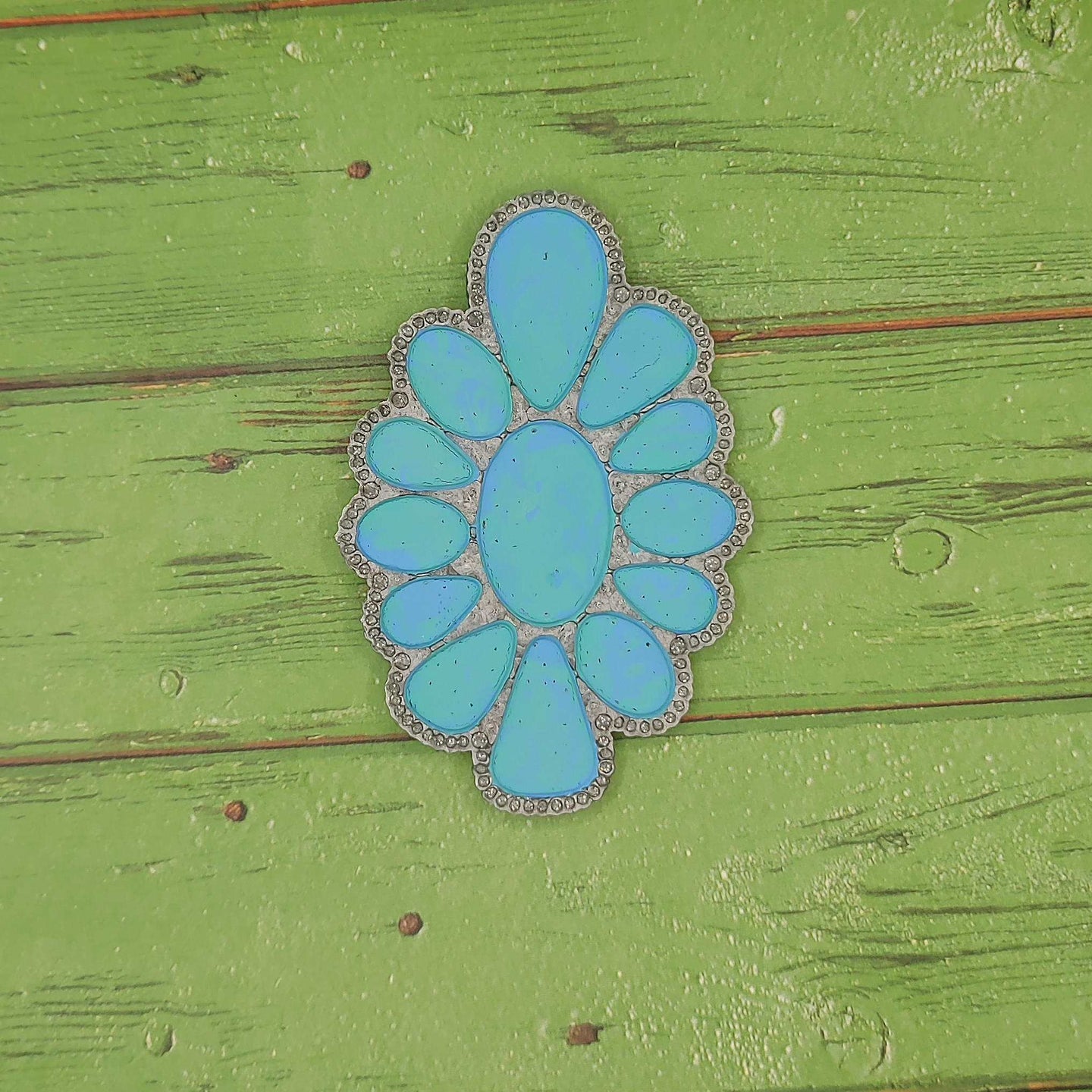 Squash Blossom Cluster Silicone freshie mold