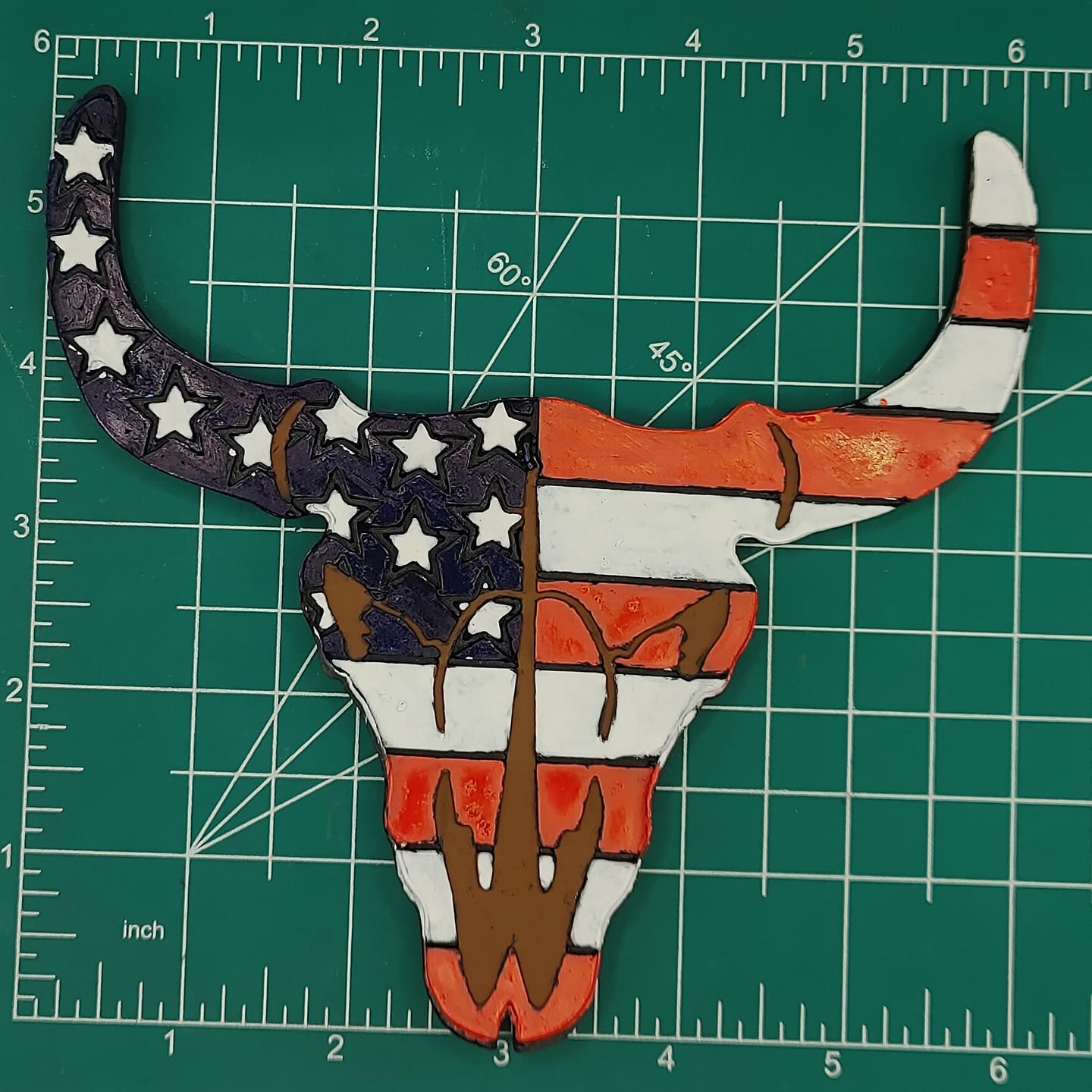 Steer Skull Inserts - Silicone Freshie Mold