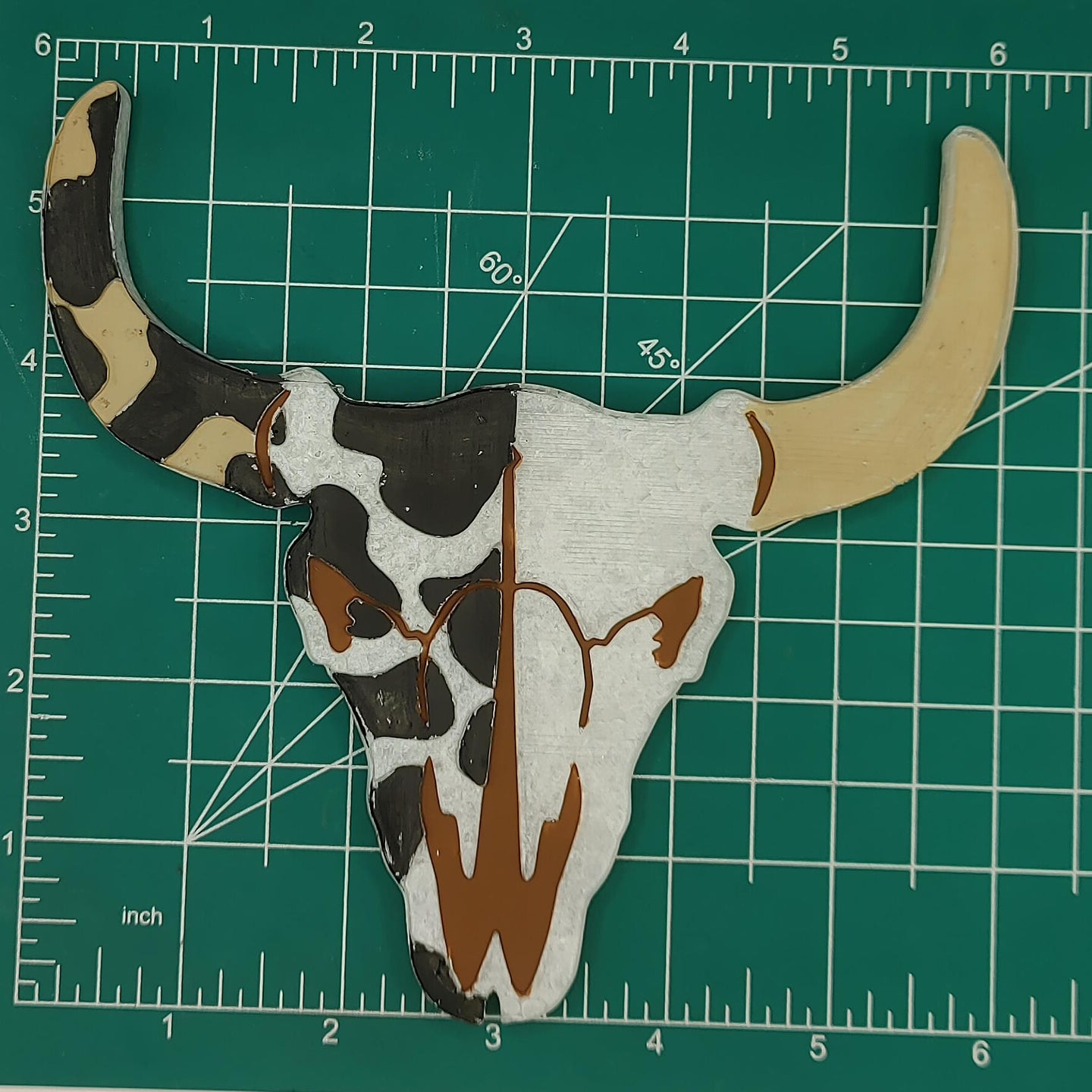 Steer Skull Inserts - Silicone Freshie Mold