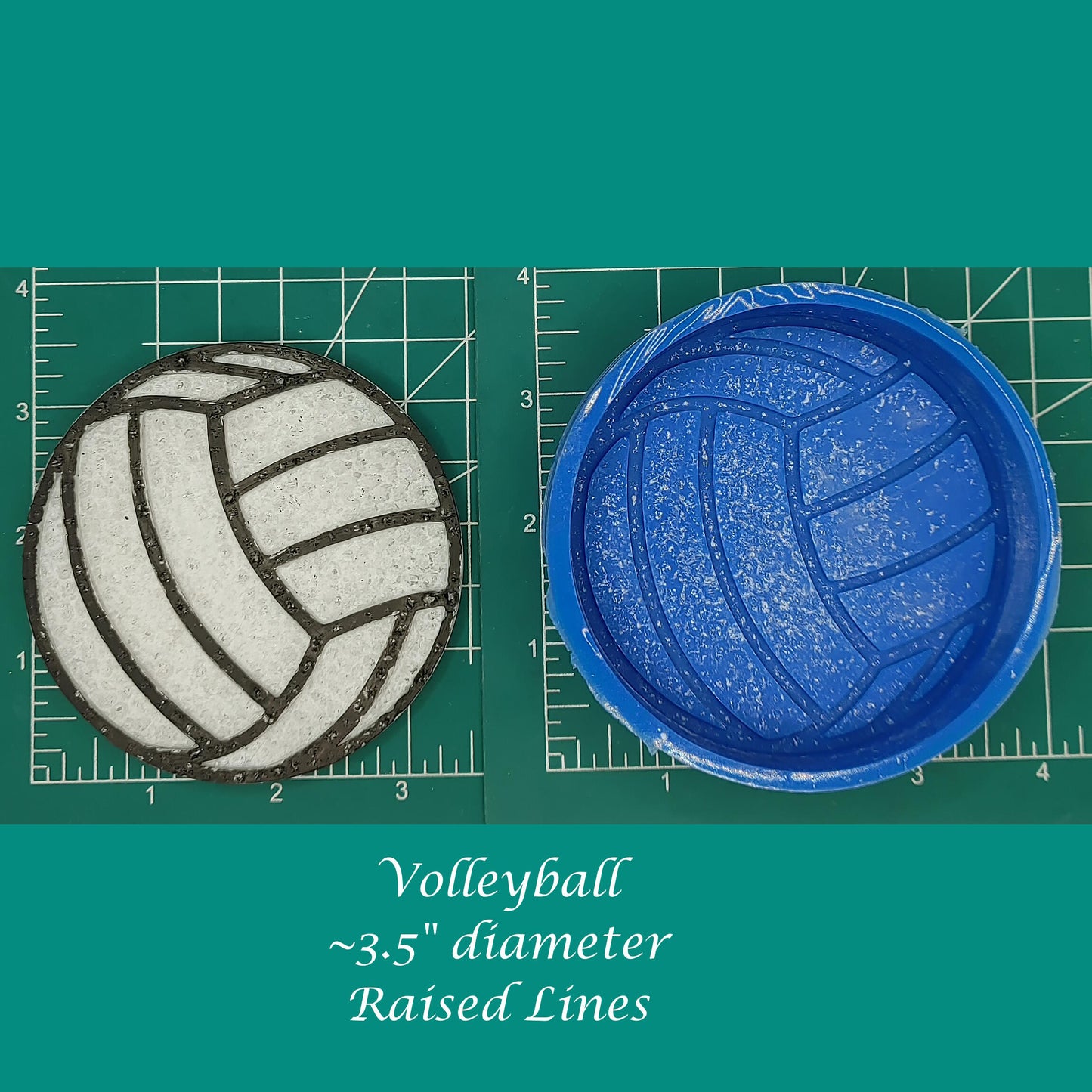 Volleyball - Silicone Freshie Mold