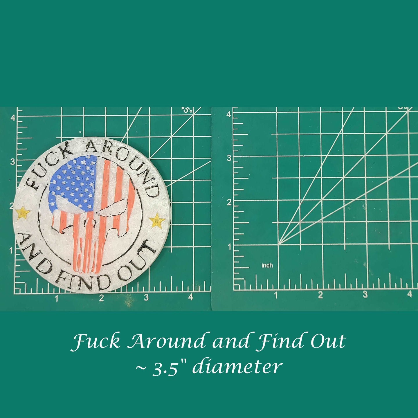 F*ck Around and Find Out - Silicone Freshie Mold