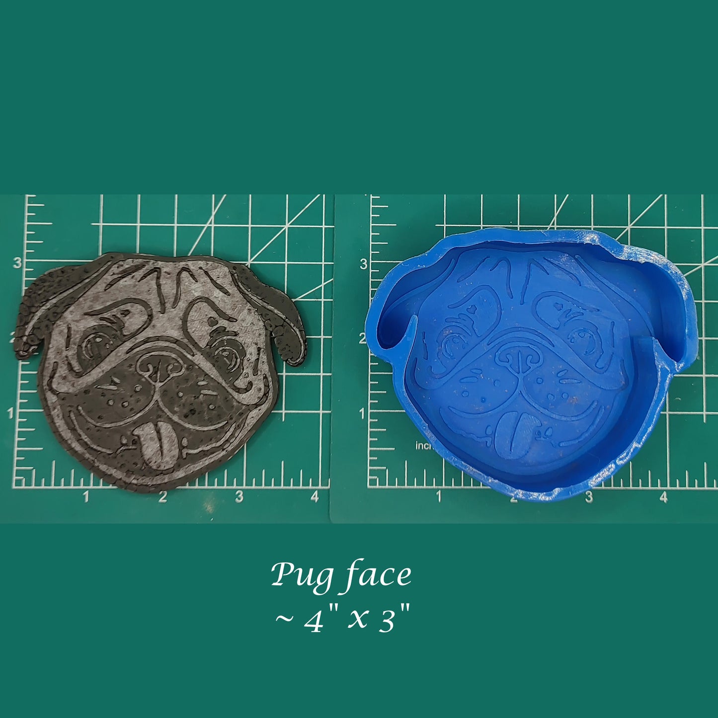 Pug - Silicone Freshie Mold