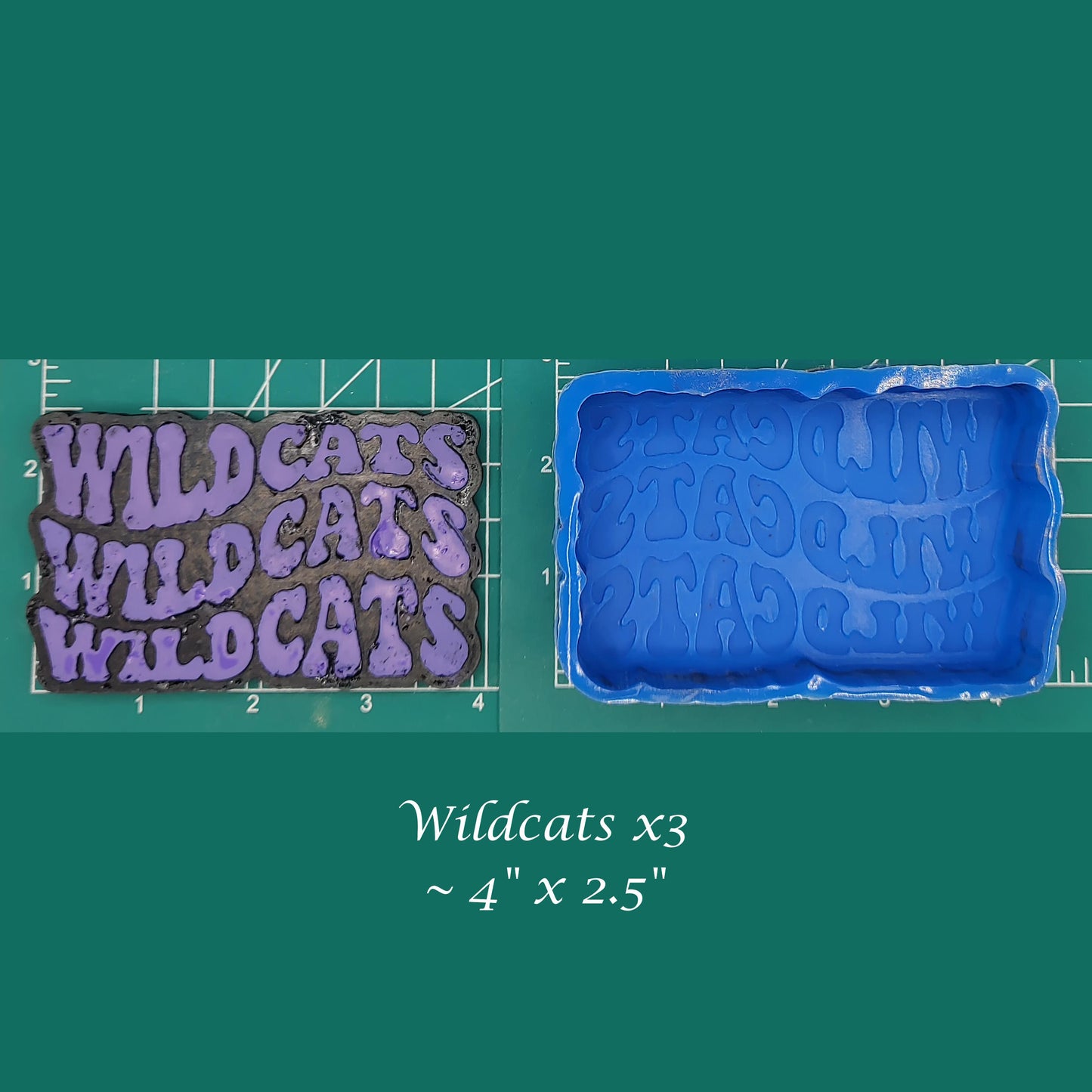 Wildcats Wildcats Wildcats - Silicone Freshie Mold