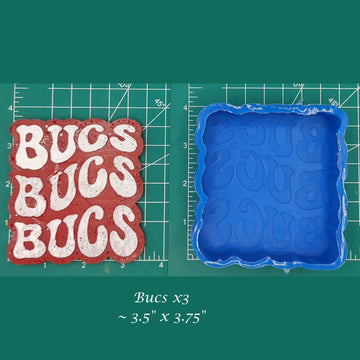 Bucs Bucs Bucs - Silicone Freshie Mold