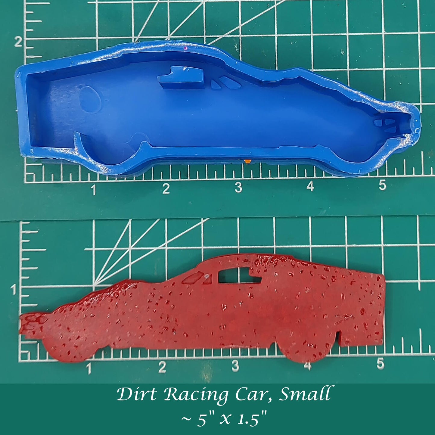 Dirt Racing Car - Silicone Freshie Mold