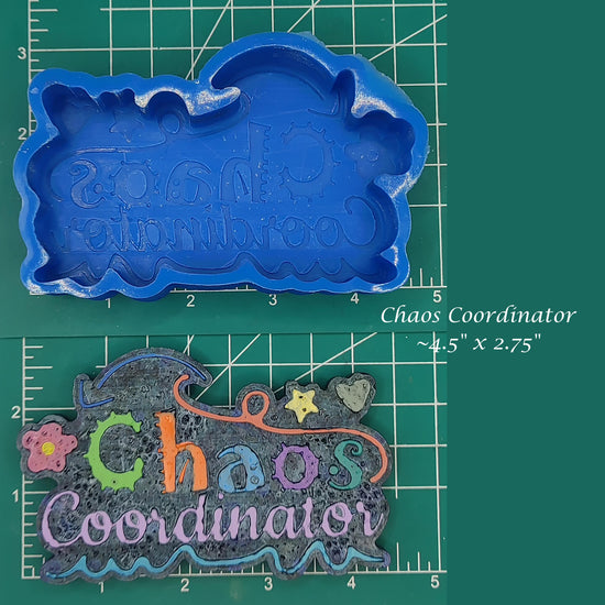 Chaos Coordinator - Silicone Freshie Mold