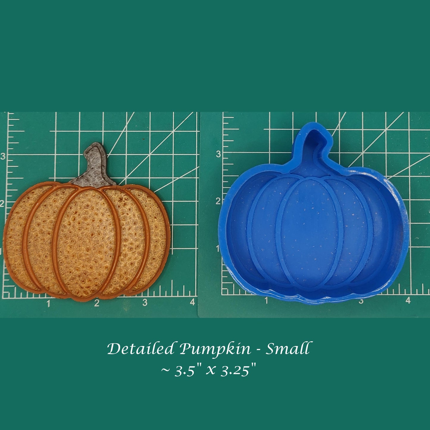 Detailed Pumpkin - Silicone Freshie Mold