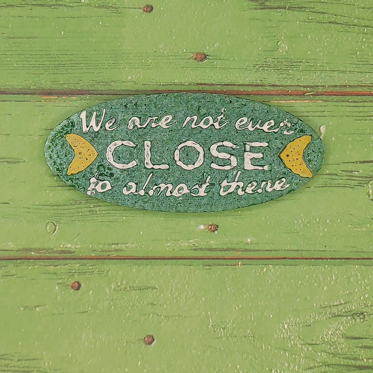 We are not even close to almost there - Silicone Freshie Mold