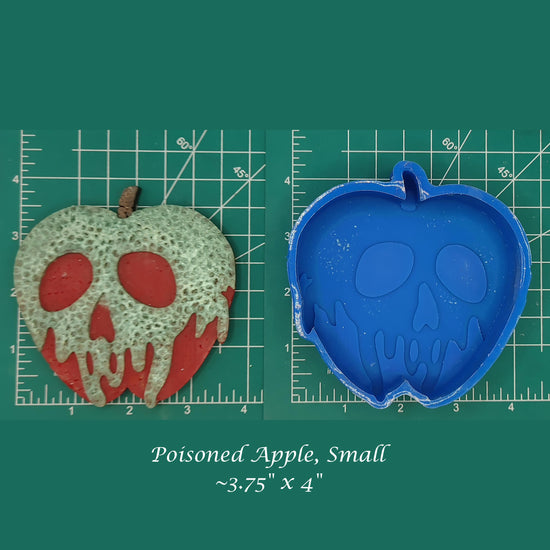 Poisoned Apple -  Silicone Freshie Mold