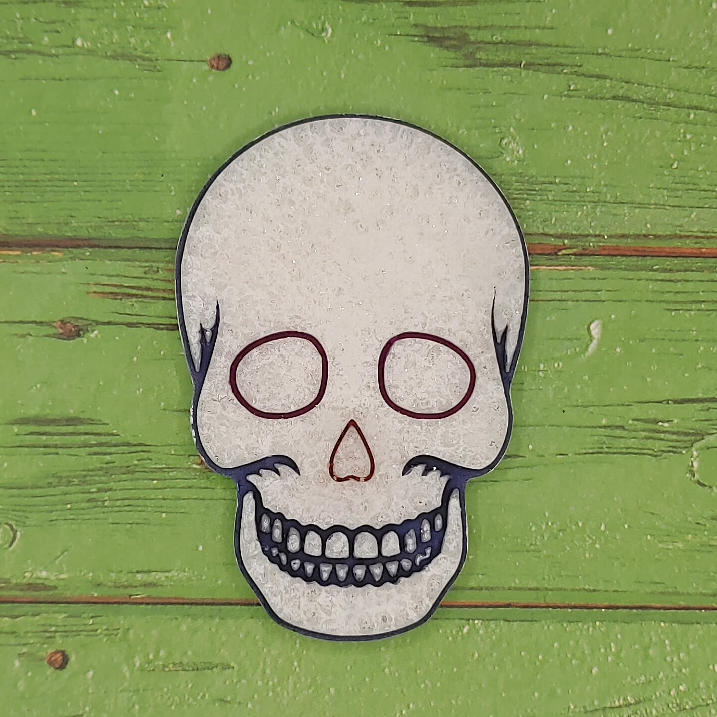 Sugar Skull - Realistic Shape - Silicone freshie mold