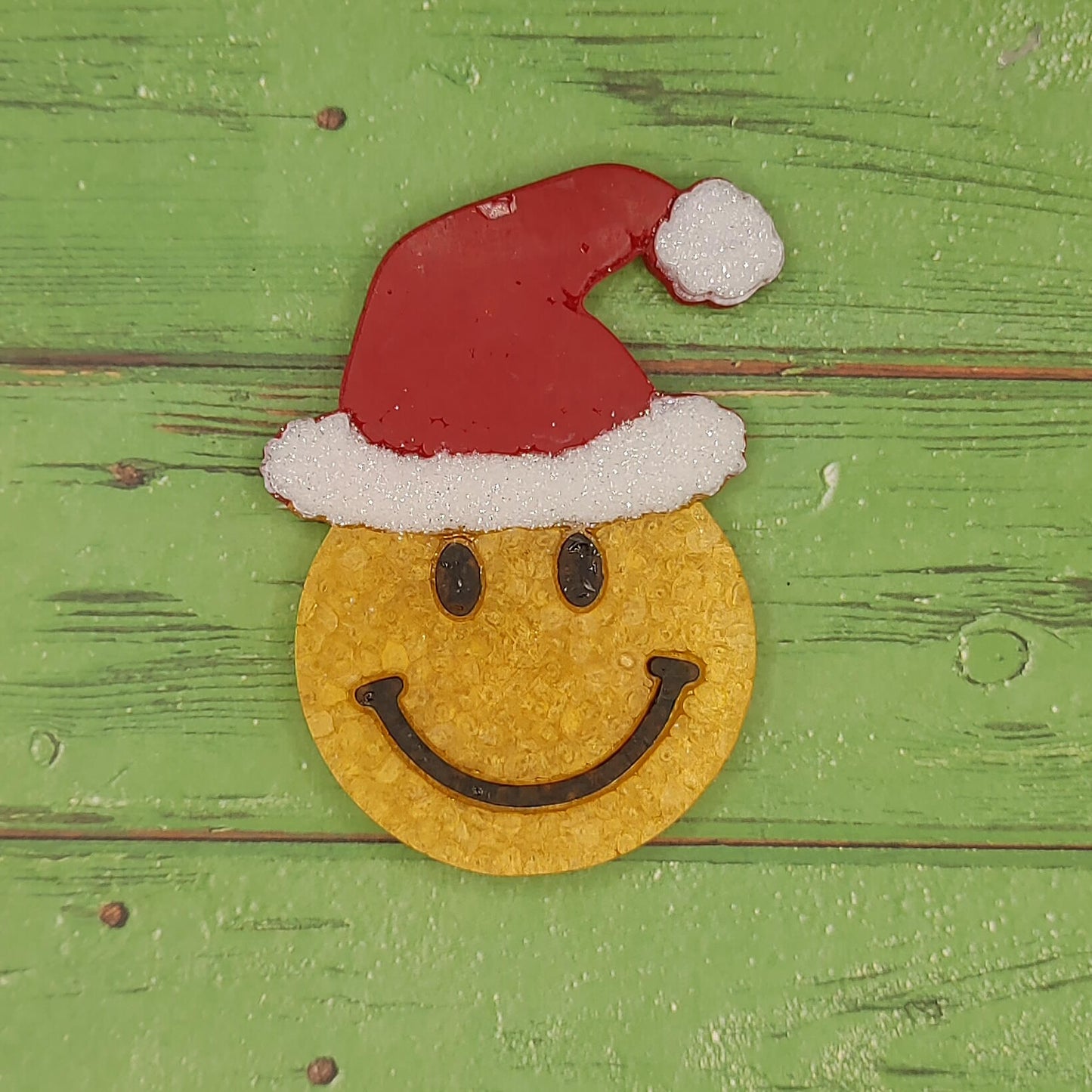 Smiley Santa - Silicone freshie mold