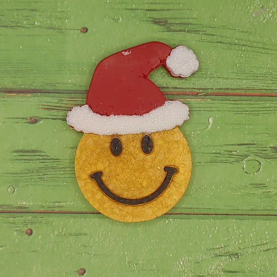 Smiley Santa - Silicone freshie mold