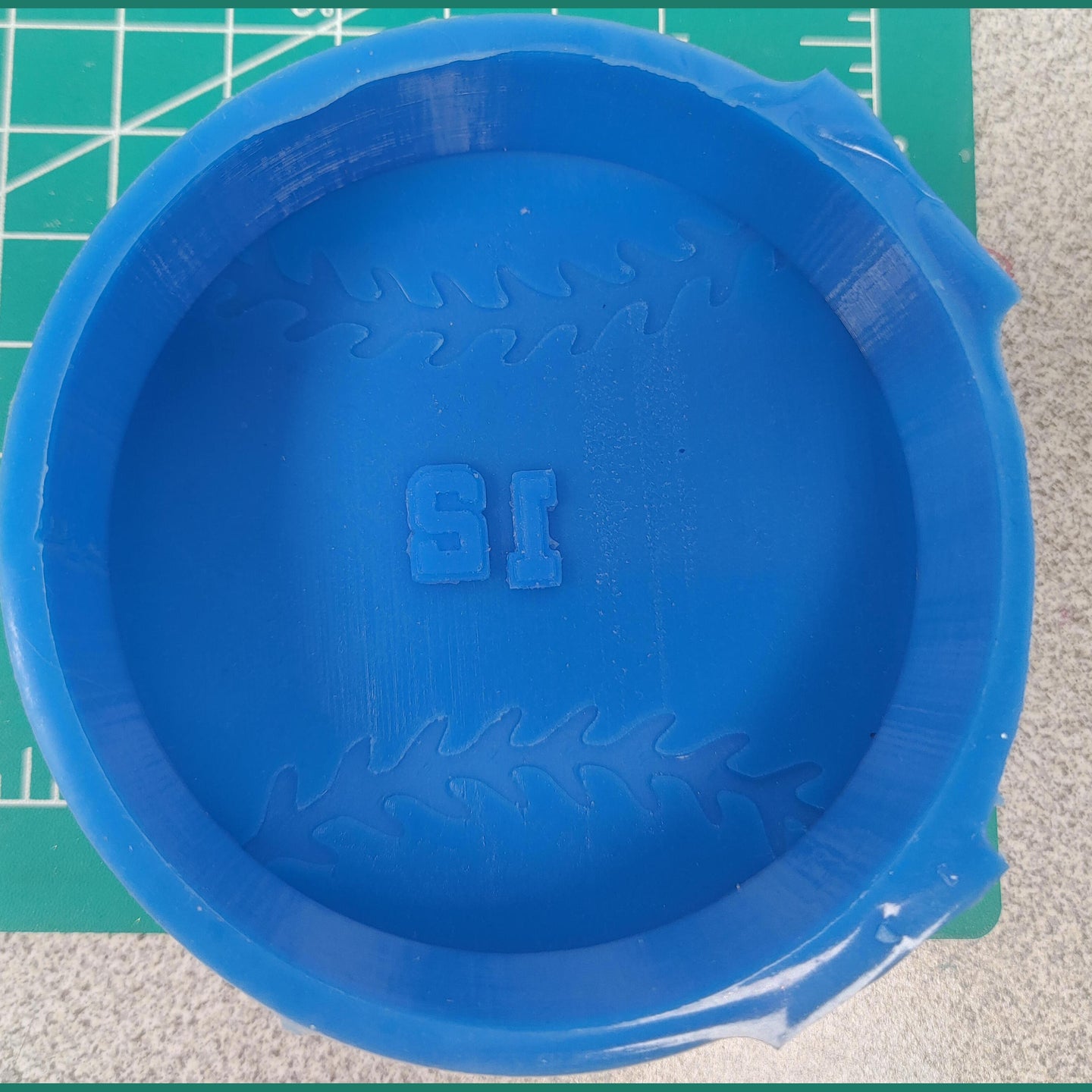 Varsity Number Inserts for any mold - Silicone Freshie Mold