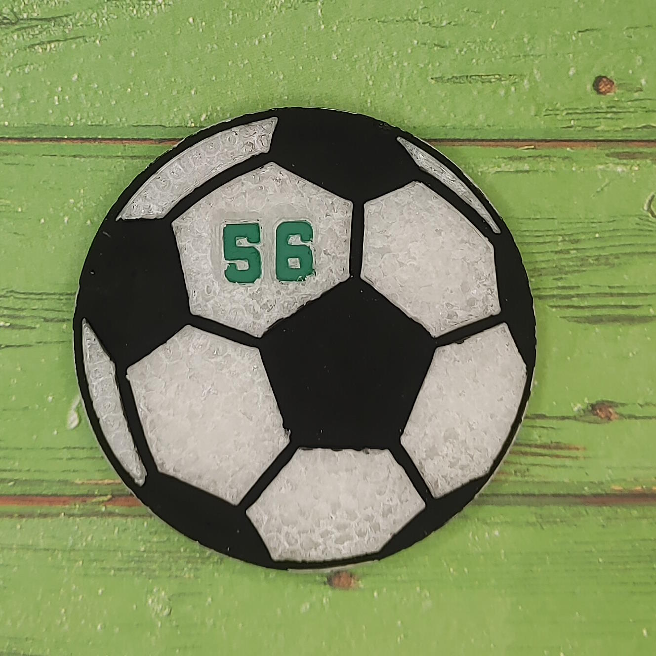 Varsity Number Inserts for any mold - Silicone Freshie Mold