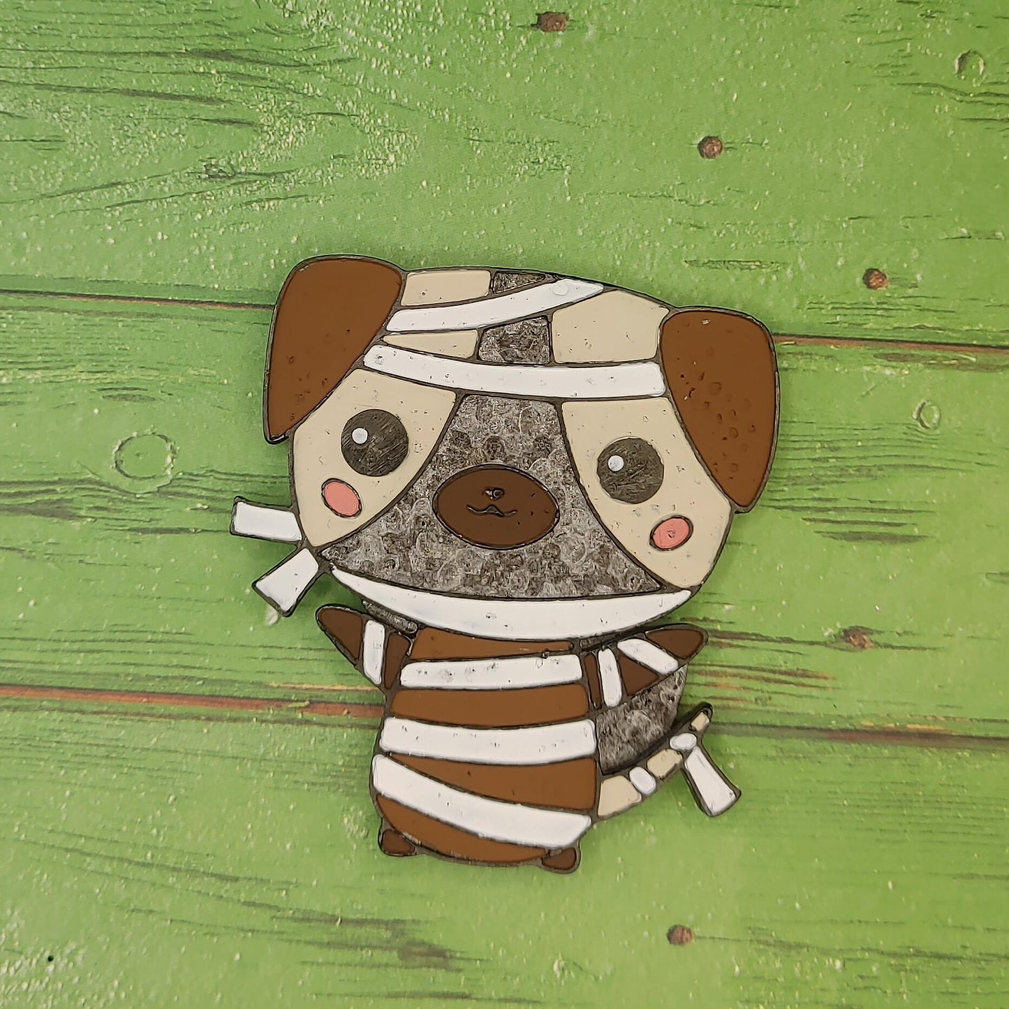 Cute Puppy Mummy - Silicone Freshie Mold
