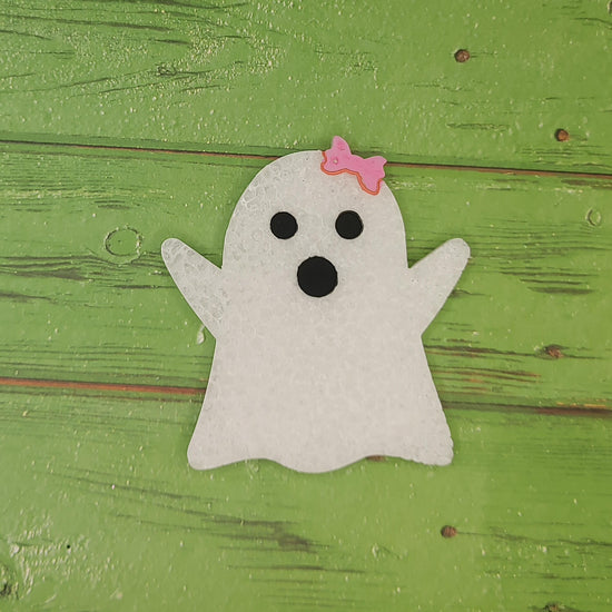 Ghost Girl with Bow - Silicone Freshie Mold