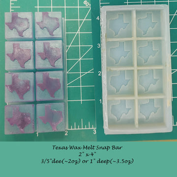 Melt Me Wax Melt Silicone Mold for Resin. Wax Melt Silicone Mould. 