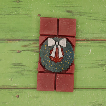 Wreath - Snap Out Center - Wax Melt Snap Bar Silicone Mold