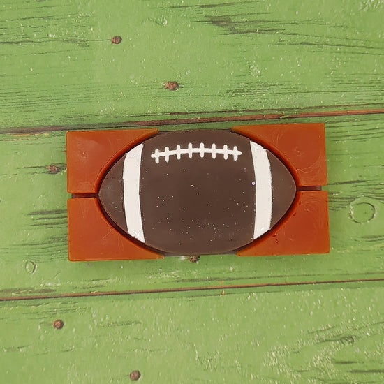 Football Snap Out Center Wax Melt Snap Bar Silicone Mold