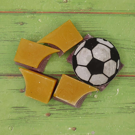 Soccer Ball Snap Out Center Wax Melt Snap Bar Silicone Mold