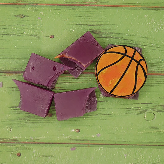 Basketball Snap Out Center Wax Melt Snap Bar Silicone Mold