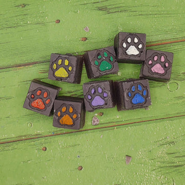 Paw Prints Wax Melt Snap Bar Silicone Mold