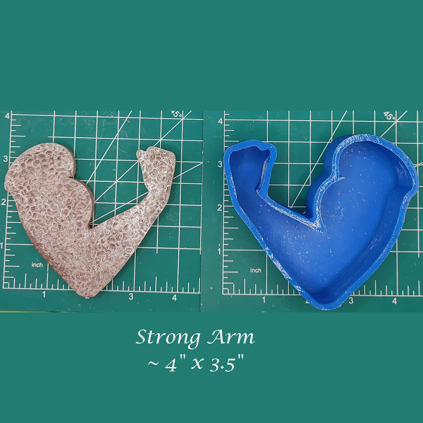 Strong Arm - Silicone Freshie Mold