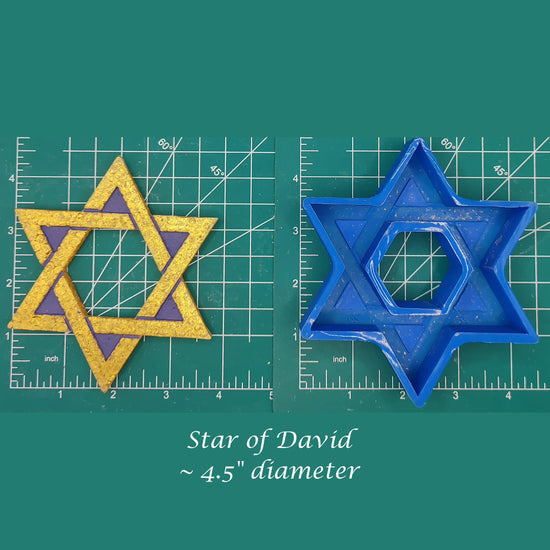 Star of David - Silicone Freshie Mold