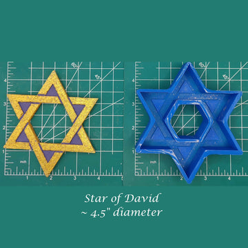 Star of David - Silicone Freshie Mold