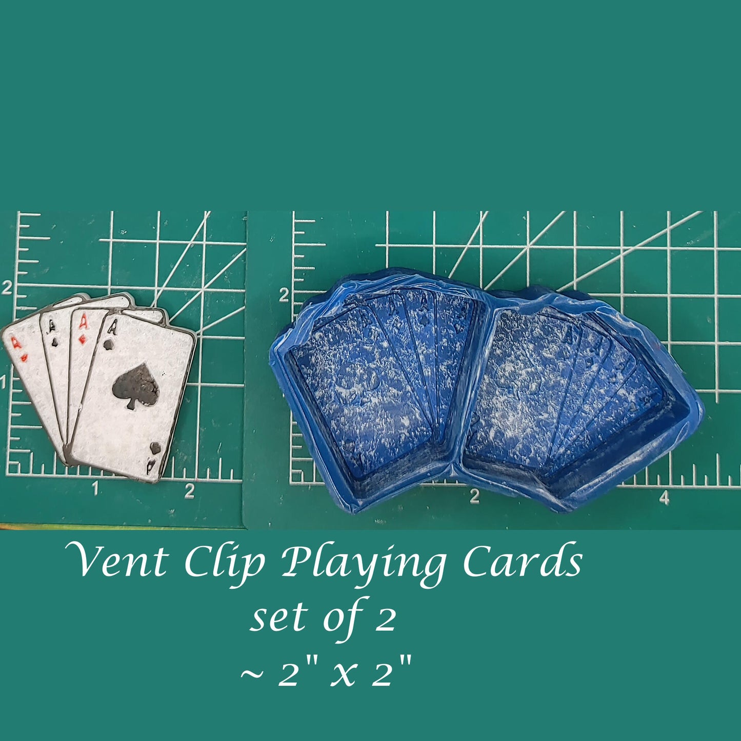 Playing Cards - Silicone Freshie Mold
