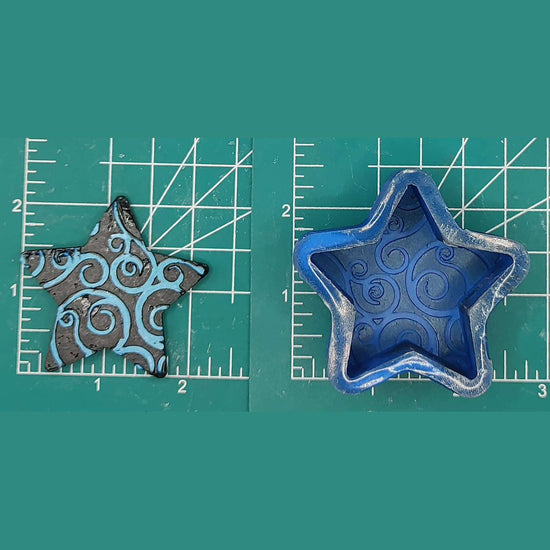 Star Vent Clip tray - Silicone Freshie Molds