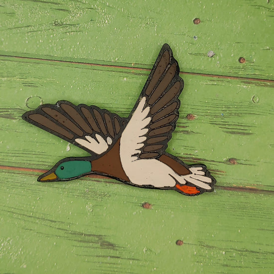 Flying Mallard Duck - detailed - Silicone Freshie Mold