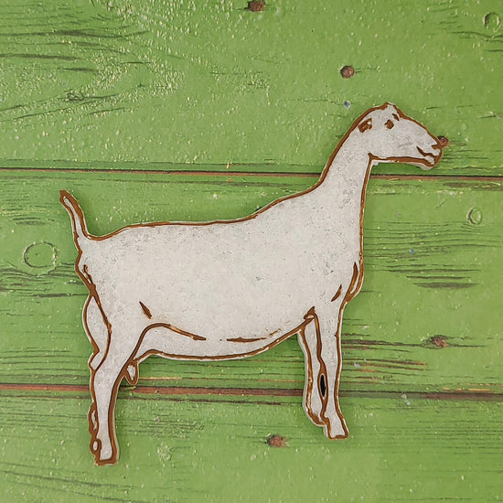 Show Goat - LaMancha - Silicone Freshie Mold
