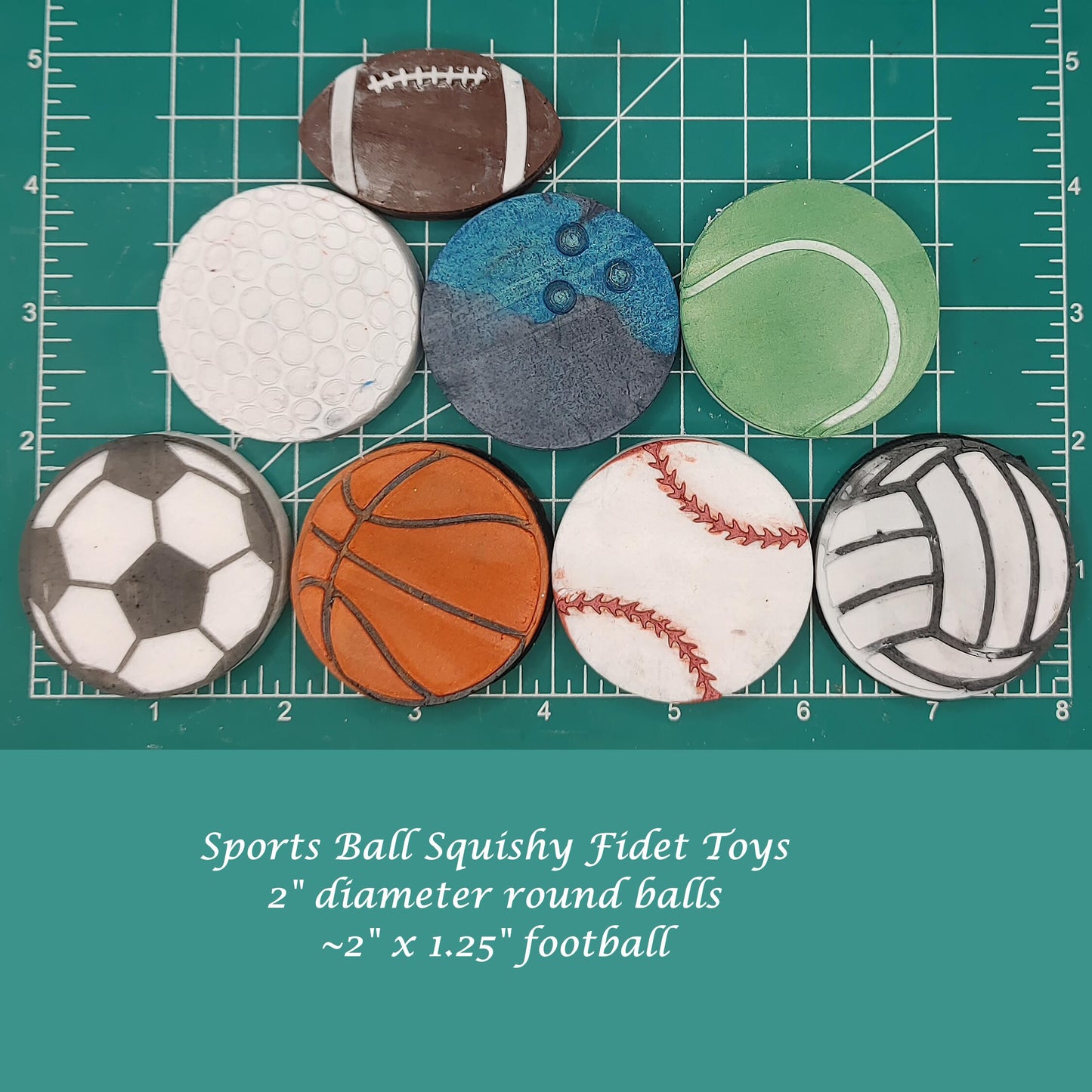 Squishy Sports Ball Fidget Toys