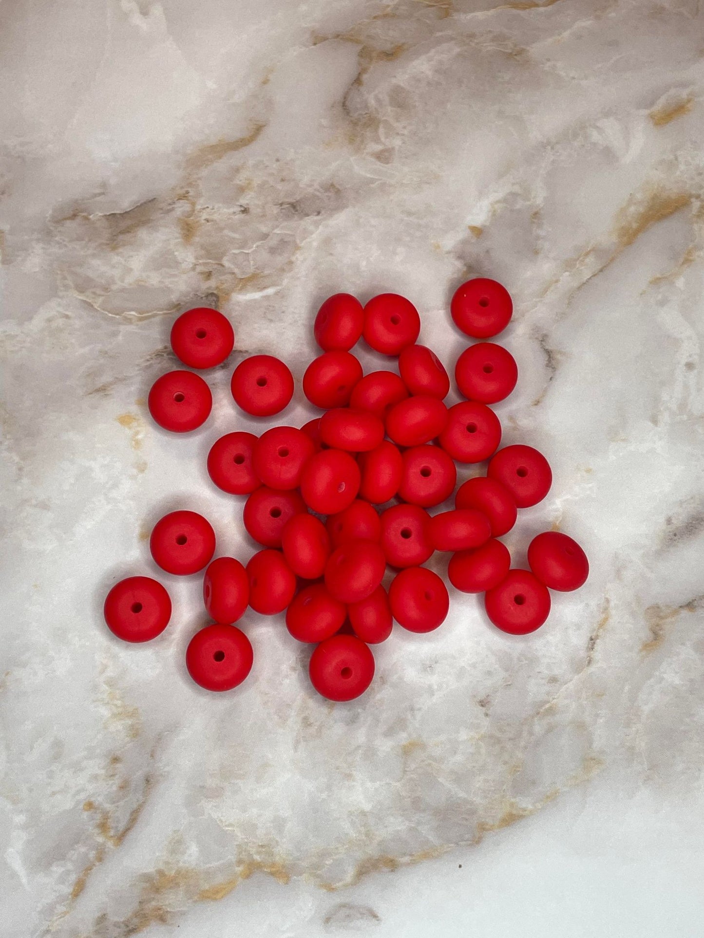 14MM ABACUS BEAD CHERRY BOMB #90