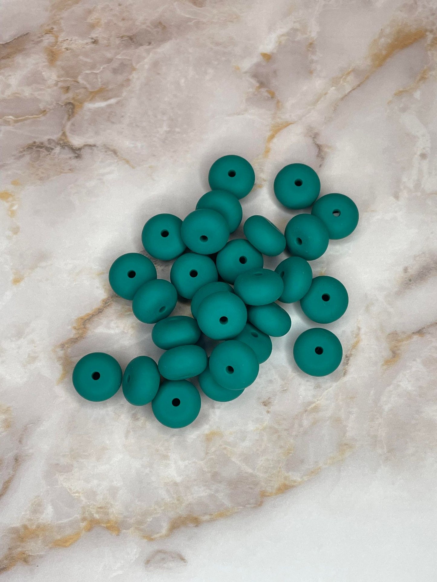 14mm Abacus Bead Seaweed #28