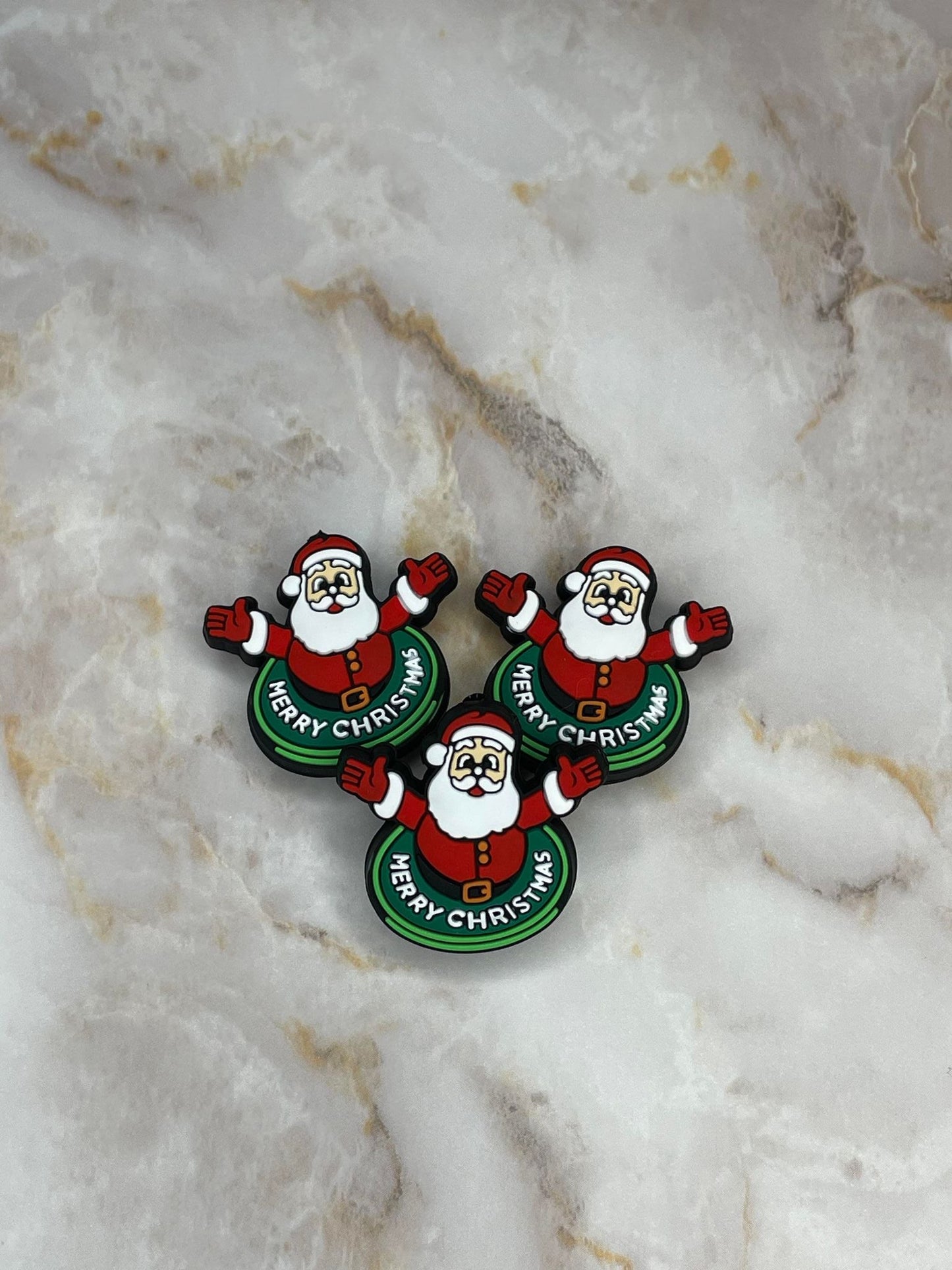 MERRY CHRISTMAS SANTA SILICONE FOCAL B1