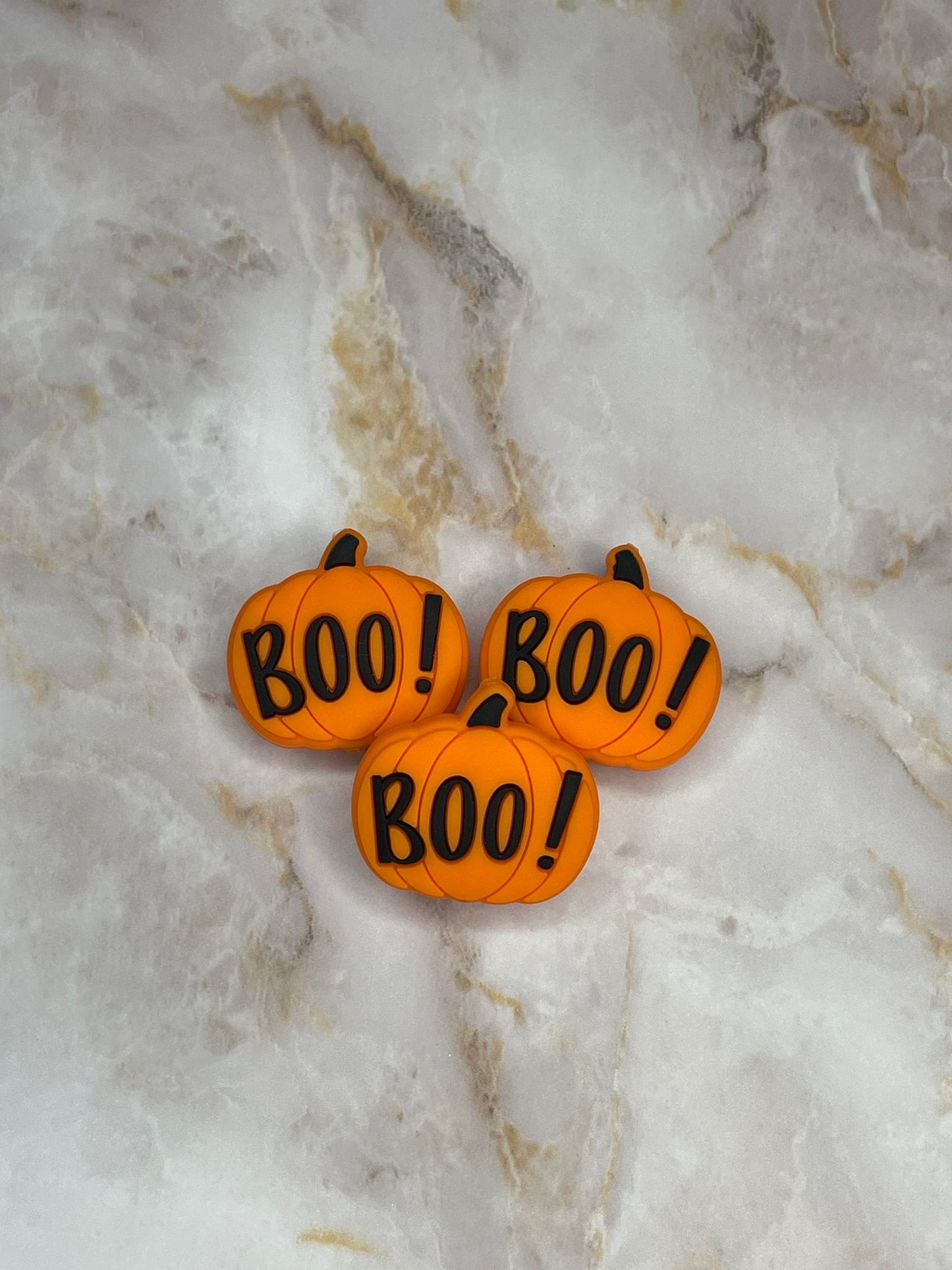 BOO PUMPKIN SILICONE FOCAL