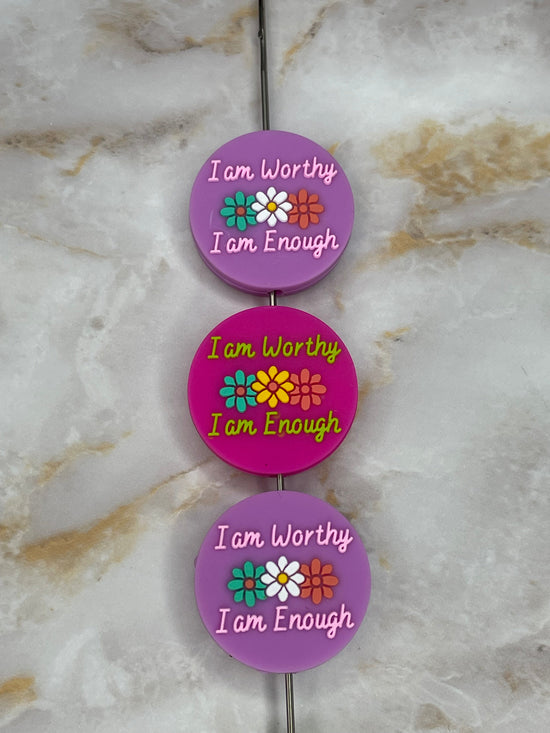 I AM ENOUGH SILICONE FOCAL B33