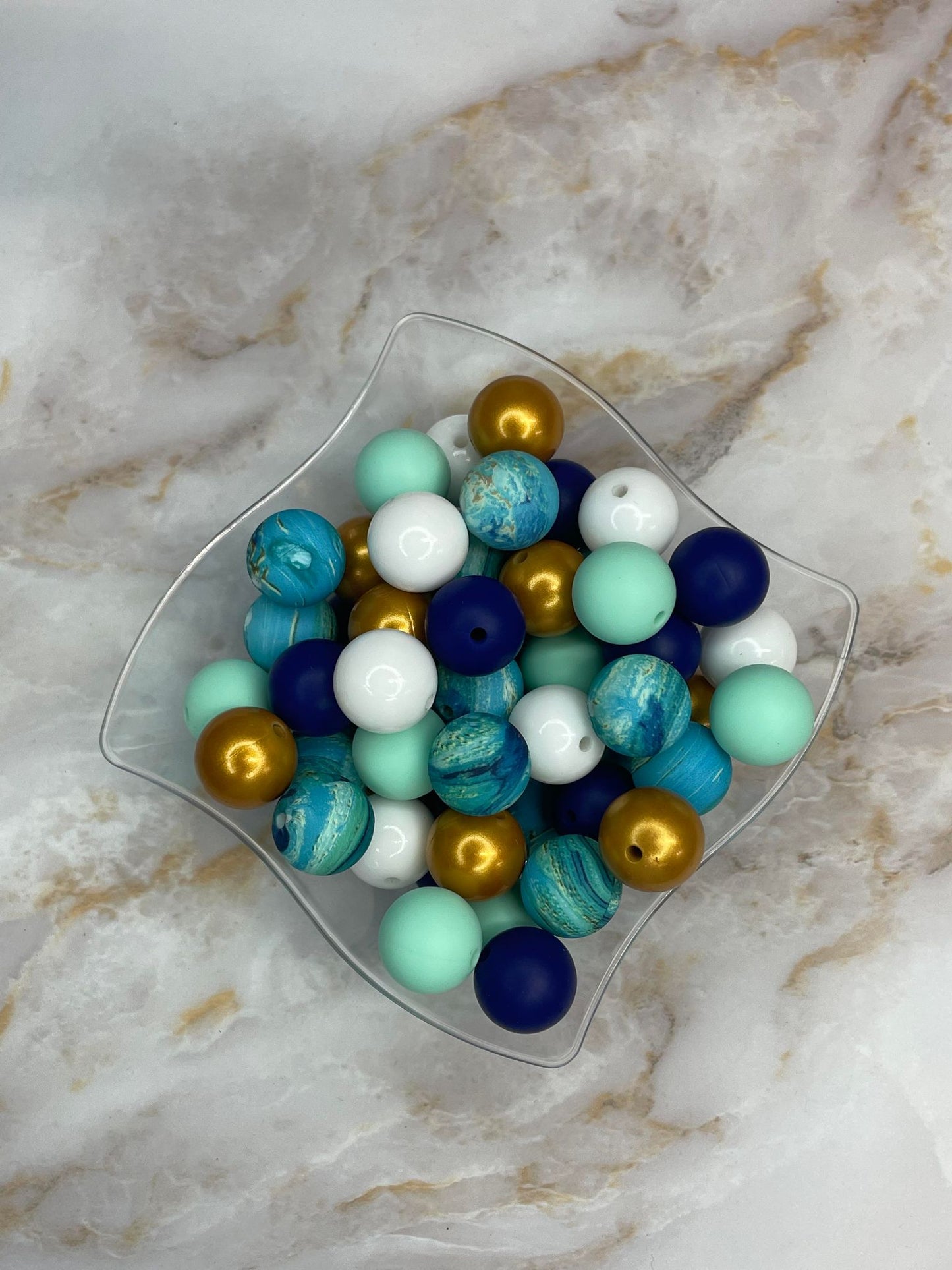 15MM SILICONE BEAD MIX #52