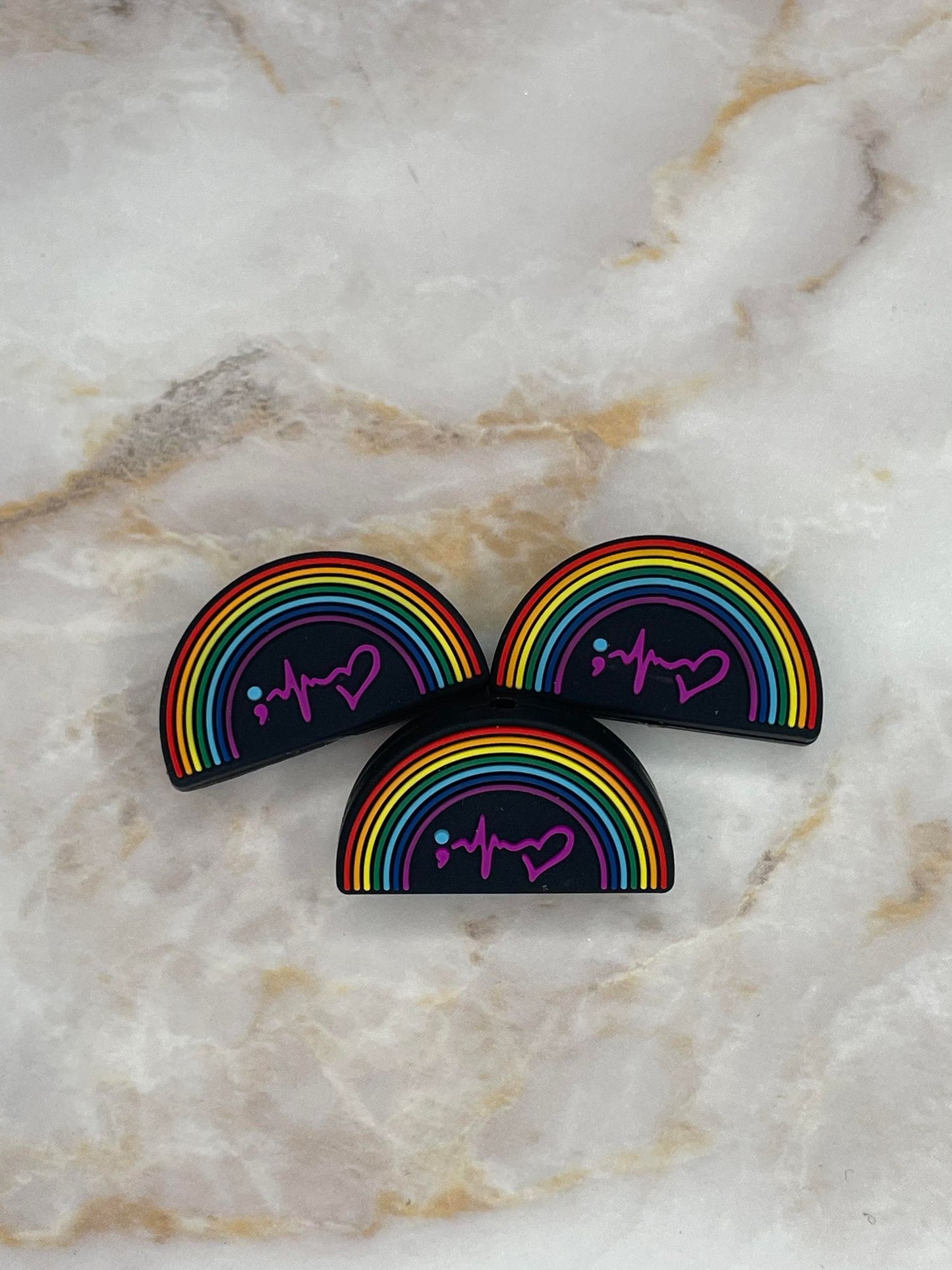 HEARTBEAT RAINBOW SILICONE FOCAL B67