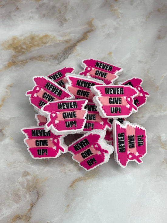 NEVER GIVE UP AWARENESS SILICONE FOCAL B64 (1ct)