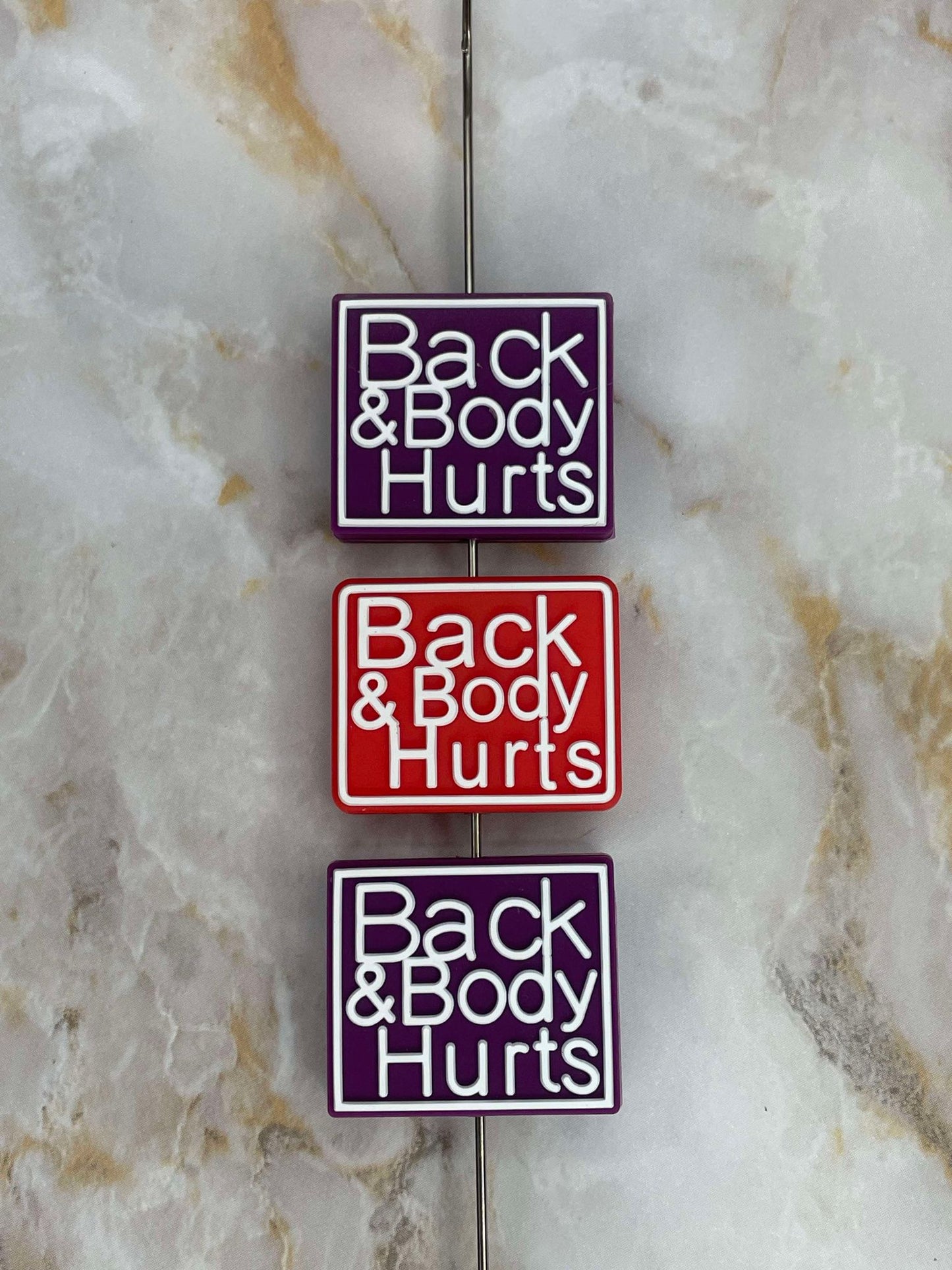 BACK & BODY HURTS SILICONE FOCAL B19